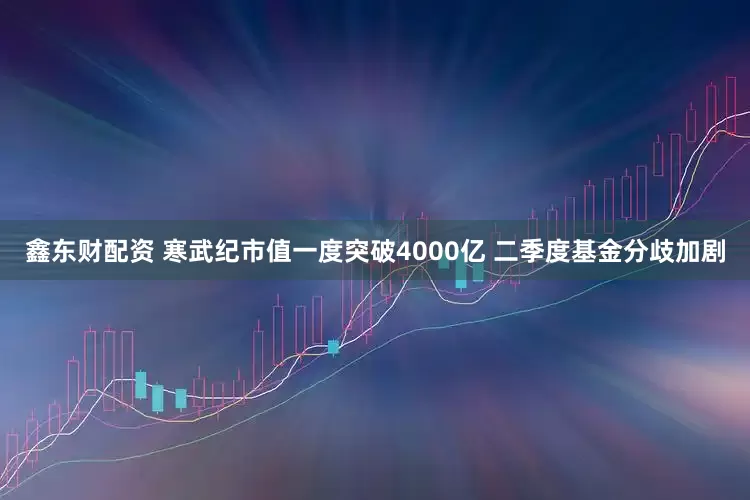 鑫东财配资 寒武纪市值一度突破4000亿 二季度基金分歧加剧